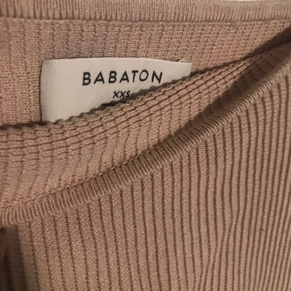 Aritzia Babaton Essamba Sulpt Knit Tube Top xxs - Picture 2 of 4